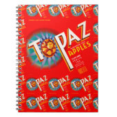 Topaz Apple Label Multiprint Notizblock (Vorderseite)