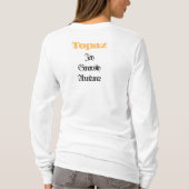 Topaz Birthstone - November T - Shirt (Rückseite)