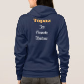 Topaz Birthstone - November T - Shirt (Rückseite)