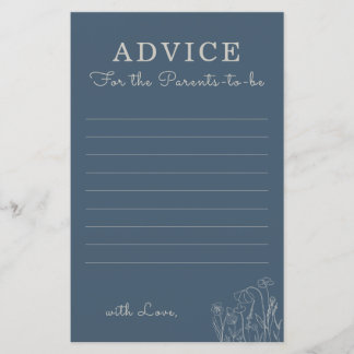 Topaz Blue Wildblume Advisor für Eltern