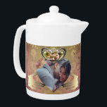 Topaz Claddagh Teapot zum 23. Hochzeitstag<br><div class="desc">Sie suchen das romantische Claddagh- und Kaisertopaz-Design für Ihren 23. Jubiläumstepot? Mit deinem Foto liebt sie? Dann sind Sie an der richtigen Stelle!</div>