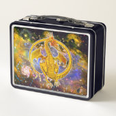Topaz Cosmic Dragon Metall Brotdose (Rückseite)