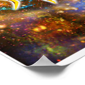 Topaz Cosmic Dragon Poster (Ecke)