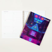 "Topaz Cyberpunk DMT Raver" Planer (Anzeige)