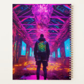 "Topaz Cyberpunk DMT Raver" Planer (Rückseite)