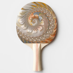 TOPAZ Fraktal Design-Muster ~ Vorlage ~ Tischtennis Schläger