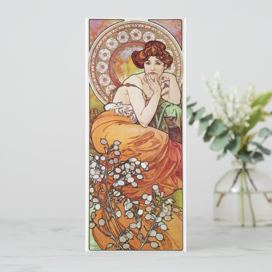 Topaz Goddess Einladung (Stehend Vorderseite)