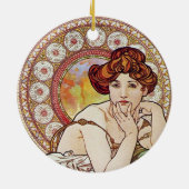 Topaz Goddess Keramikornament (Hinten)