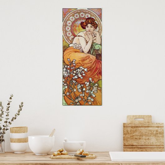 Topaz Goddess Poster (Küche)