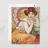 Topaz Goddess Postkarte (Vorne/Hinten)