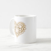 Topaz Heart Gems Kaffeetasse (Vorderseite Links)