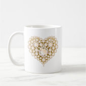 Topaz Heart Gems Kaffeetasse (Links)