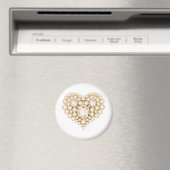 Topaz Heart Gems Magnet (In Situ (Geschirrspüler))