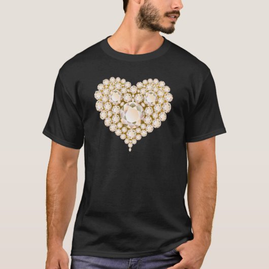 Topaz Heart Gems T-Shirt (Vorderseite)