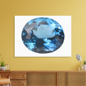 Topaz Leinwanddruck (Insitu (Wohnzimmer))