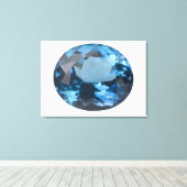 Topaz Leinwanddruck (Insitu (Holzboden))