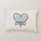 Topaz Mist Figaro accent pillow Dekokissen (Rückseite)