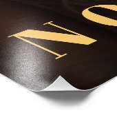 *~* Topaz NOVEMBER-Adresse AP53 Birthstone Fotodruck (Ecke)