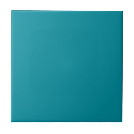 Topaz Personalisiertes Aqua Aquamariner Hintergrun Fliese (Vorderseite)