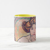 Topaz (Vier Juwelen), Alphonse Mucha Tasse (Zentrum)