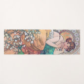 Topaz (Vier Juwelen), Alphonse Mucha Yogamatte (Vorderseite (Horizontal))