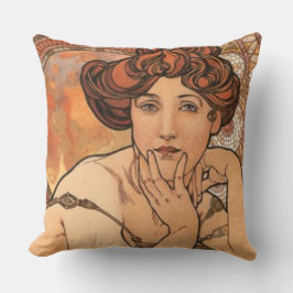 Topaz von Mucha Kissen