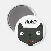 TOPAZfacesHUHWAT, Hä? Magnet (Vorderseite/Rückseite)