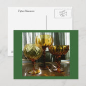 Topazglasware Postkarte (Vorne/Hinten)
