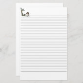 Topazia Lined Stationery Briefpapier (Vorne/Hinten)