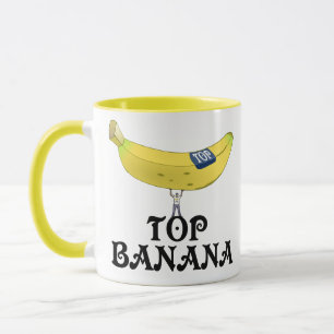 Topbanane - maßgeschneidert tasse