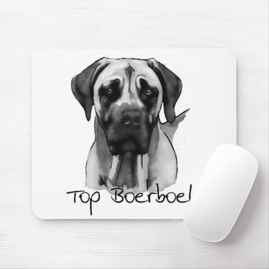TopBoerboel Mousepad (Mit Mouse)