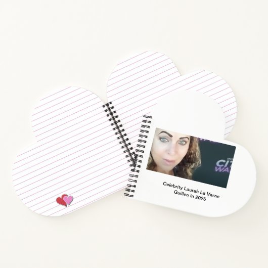 #TOPCELEBRITY #LAURAHLAVERNEGUILLEN  2025 NOTIZBLOCK (Innenseite)