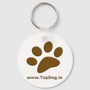 TopDog.ie Paw Keyring Schlüsselanhänger