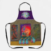 Topeka Art Guild Gallery Überall Print Schürze (Vorderseite)