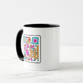 Topeka Art Guild QR Code Tasse (Vorderseite Links)