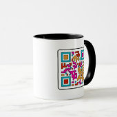 Topeka Art Guild QR Code Tasse (VorderseiteRechts)