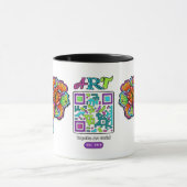 Topeka Art Guild QR Code Tasse (Zentrum)