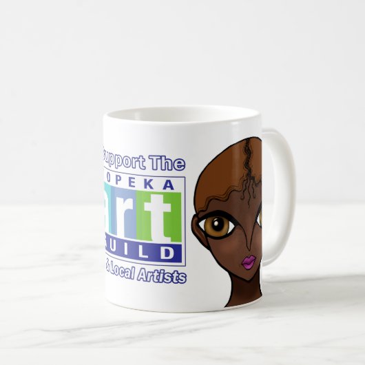 Topeka Art Guild Tasse (VorderseiteRechts)