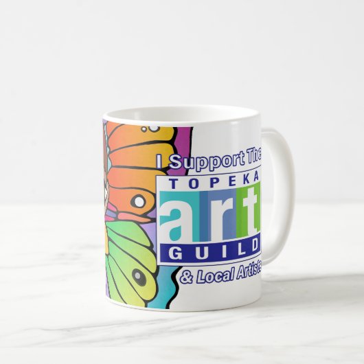 Topeka Art Guild Tasse (VorderseiteRechts)