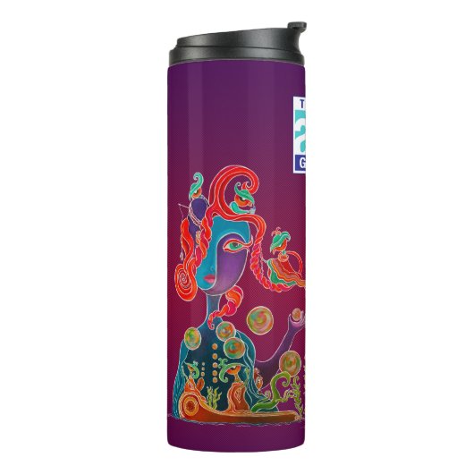 Topeka Art Guild Thermal Tumbler Thermosbecher (Nach links gedreht)