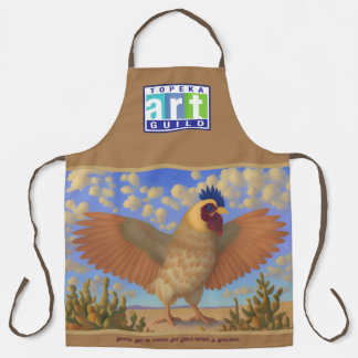 Topeka Art Guild Wüstenhuhn von S. Holladay Schürze