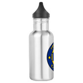 Topeka Kansas Edelstahlflasche (Links)