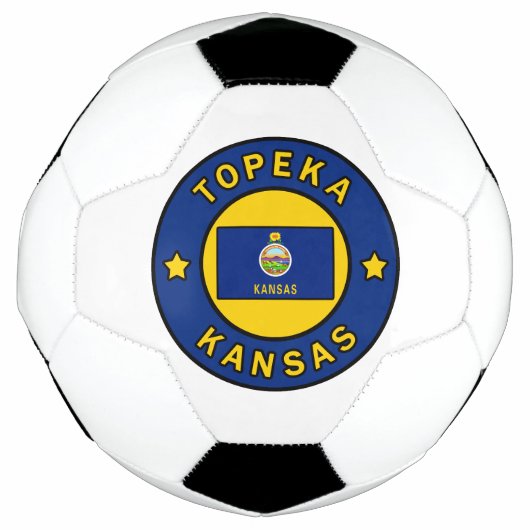 Topeka Kansas Fußball (Vorderseite)