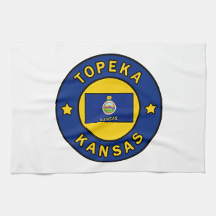 Topeka Kansas Geschirrtuch