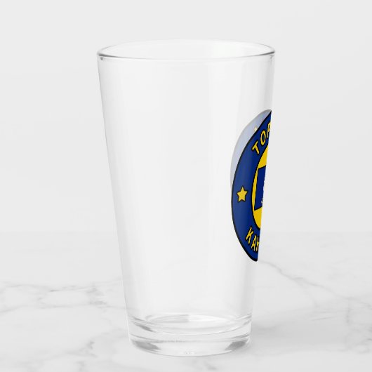 Topeka Kansas Glas (Rechts)