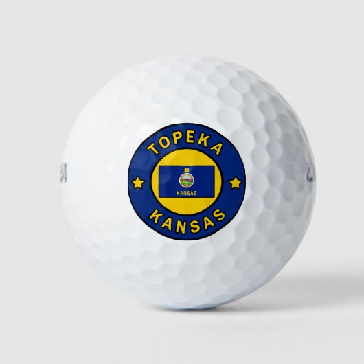 Topeka Kansas Golfball (Vorderseite)