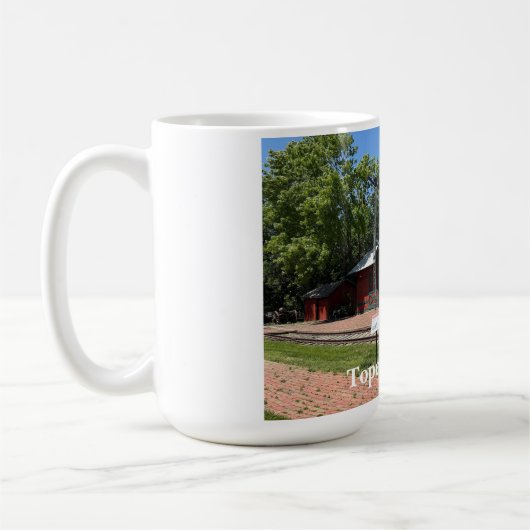 Topeka Kansas Kaffeetasse (Links)