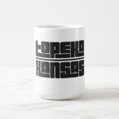 Topeka - Kansas Kaffeetasse (Mittel)