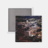 Topeka, Kansas Magnet (Vorderseite/Rückseite)