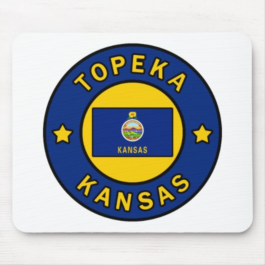 Topeka Kansas Mousepad (Vorne)